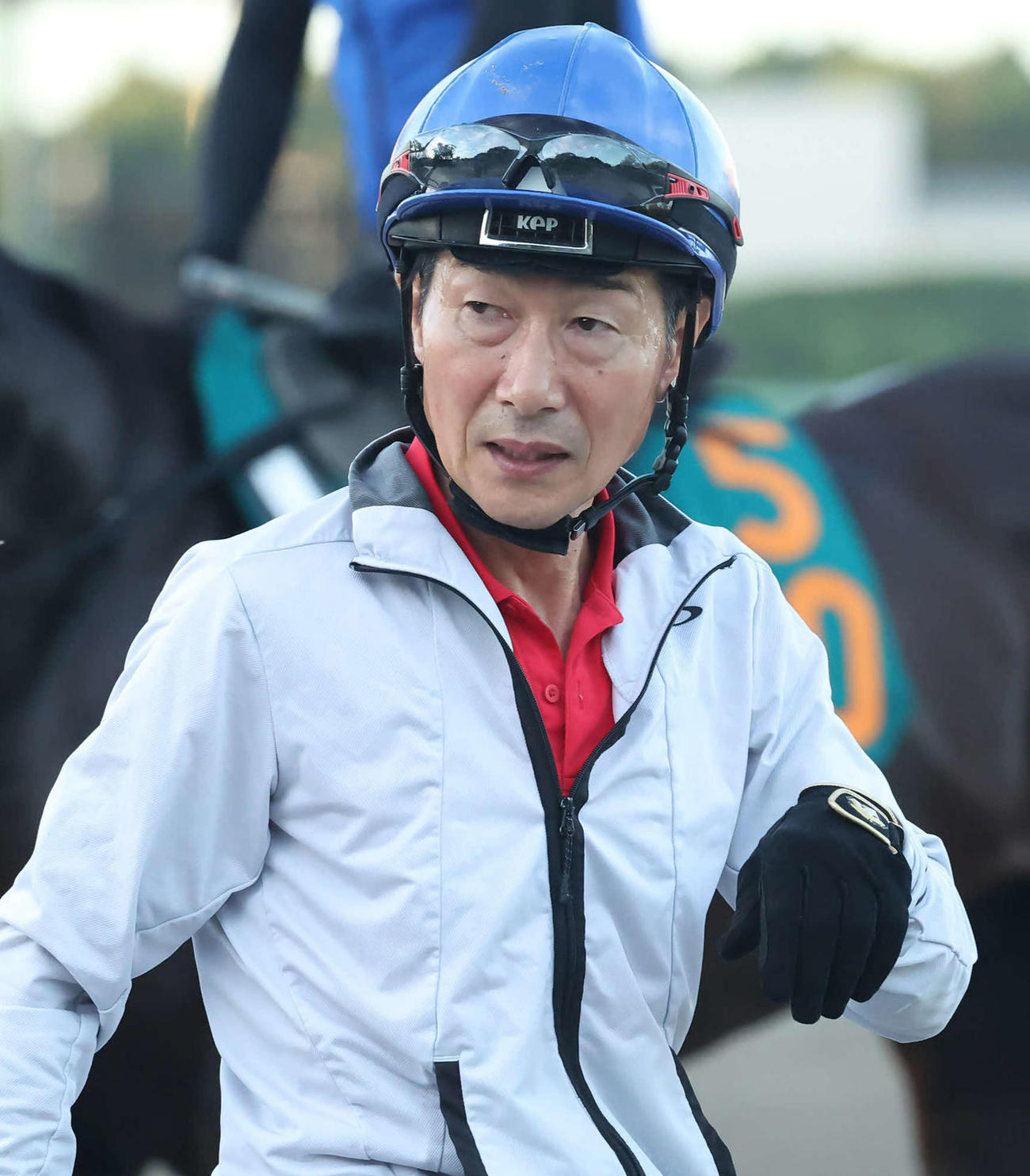 柴田善臣騎手（2022年8月11日撮影）