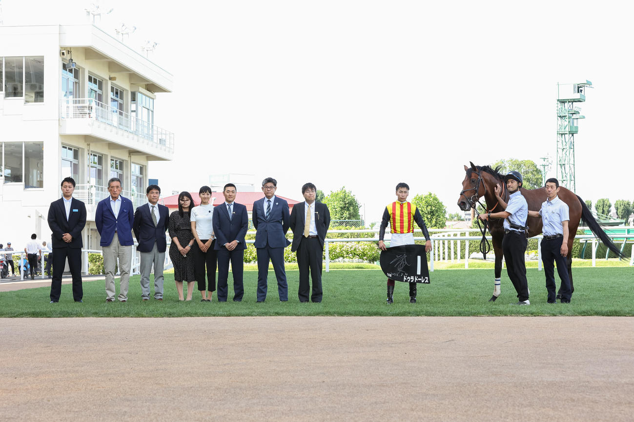 藻岩山特別を制したドゥラドーレス（撮影・村野早祐）