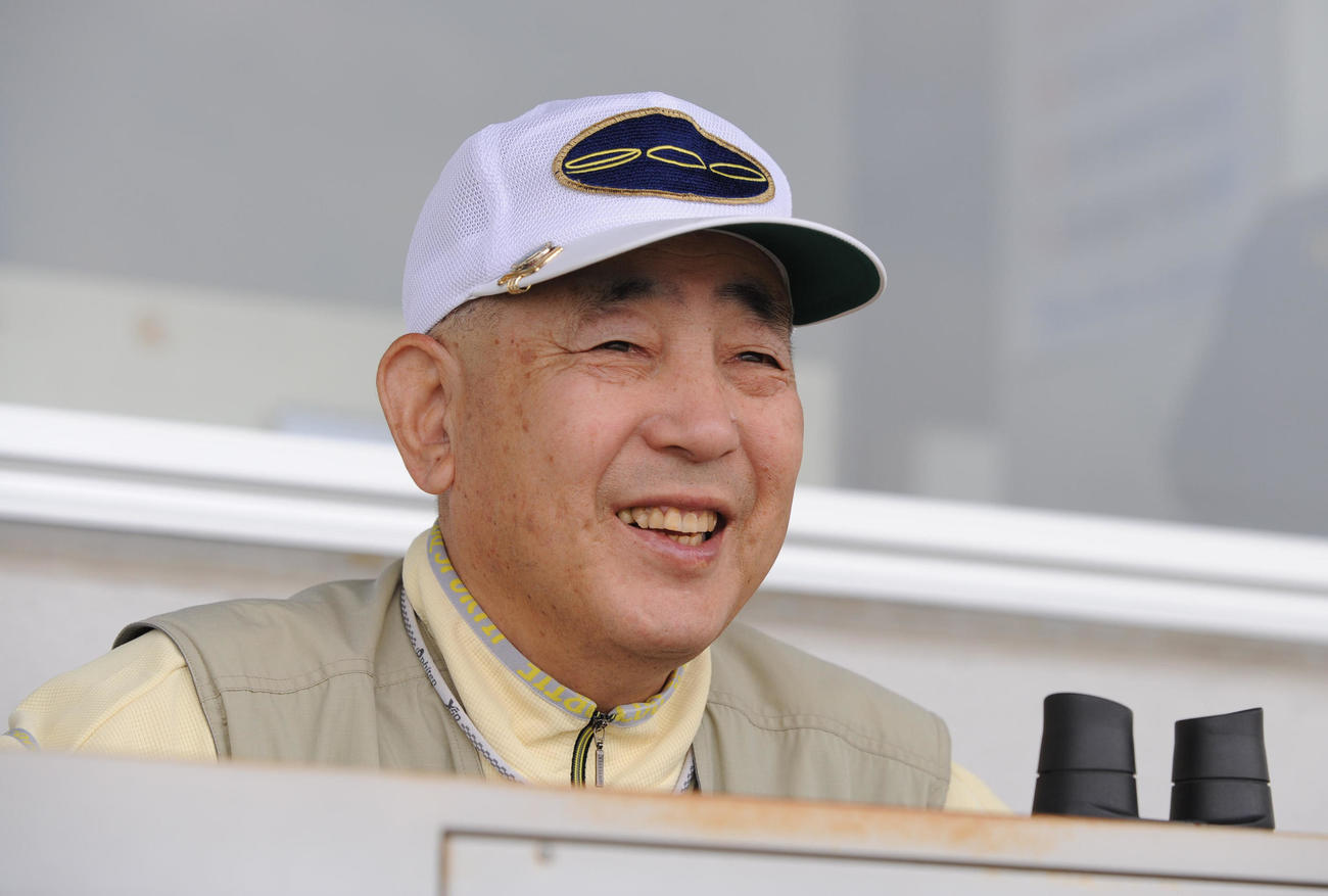 伊藤雄二元調教師（2009年撮影）