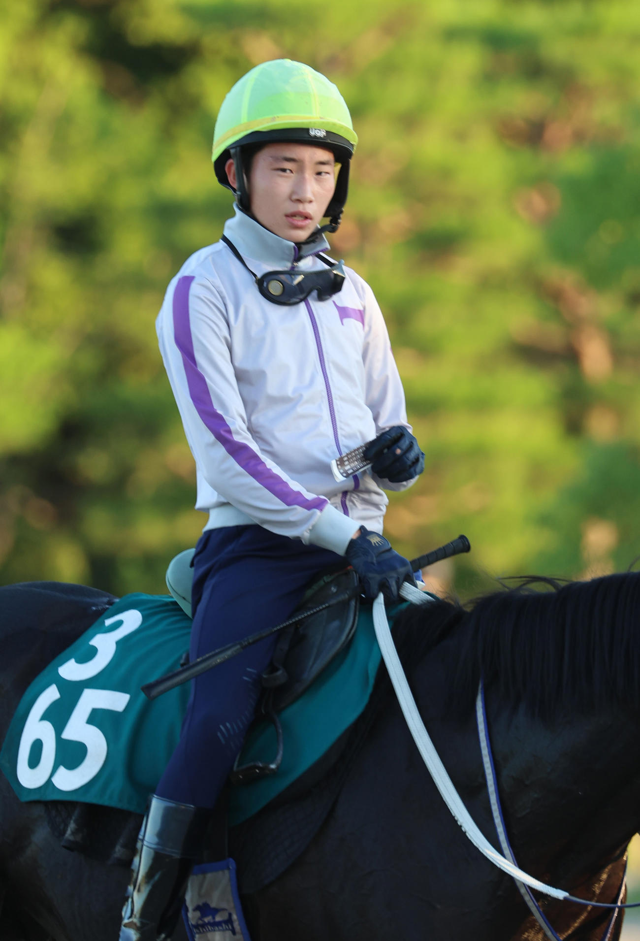 親子で挑戦する角田大河騎手