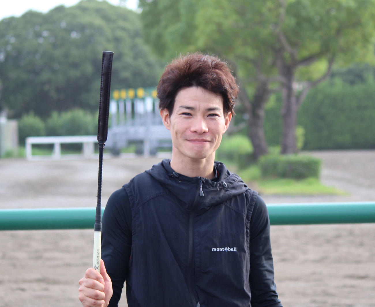 ポルトラーノとコンビを組む草野太郎騎手（撮影・木南友輔）