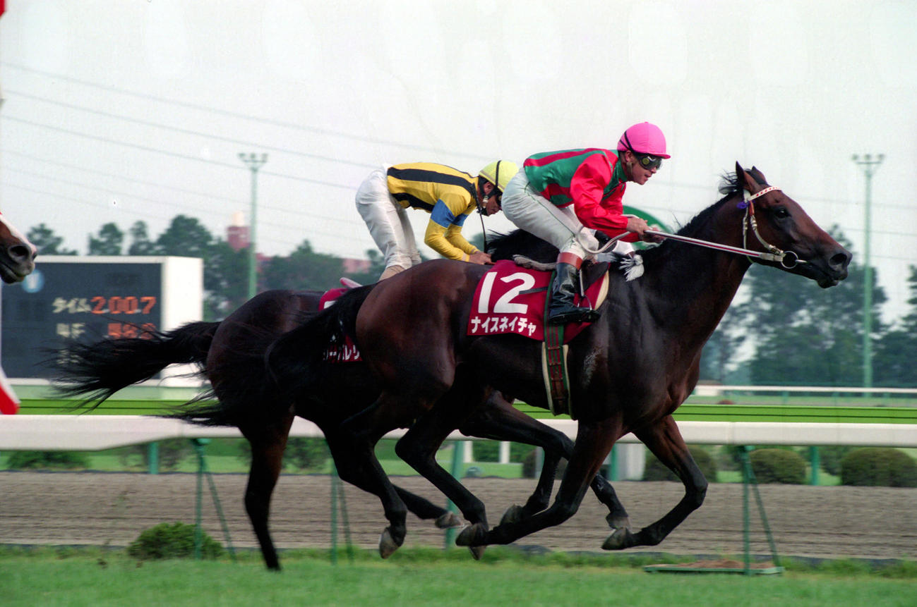 94年、高松宮杯を勝ったナイスネイチャと松永昌博騎手