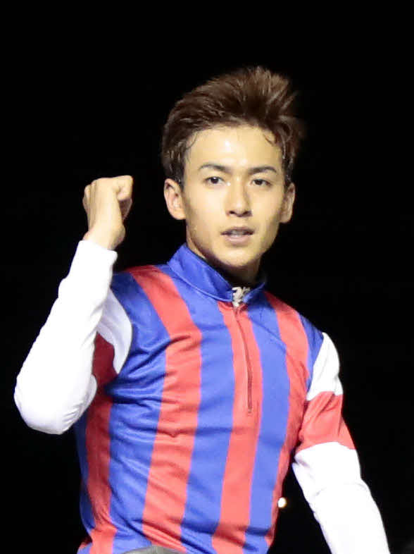 鴨宮祥行騎手（2018年9月撮影）