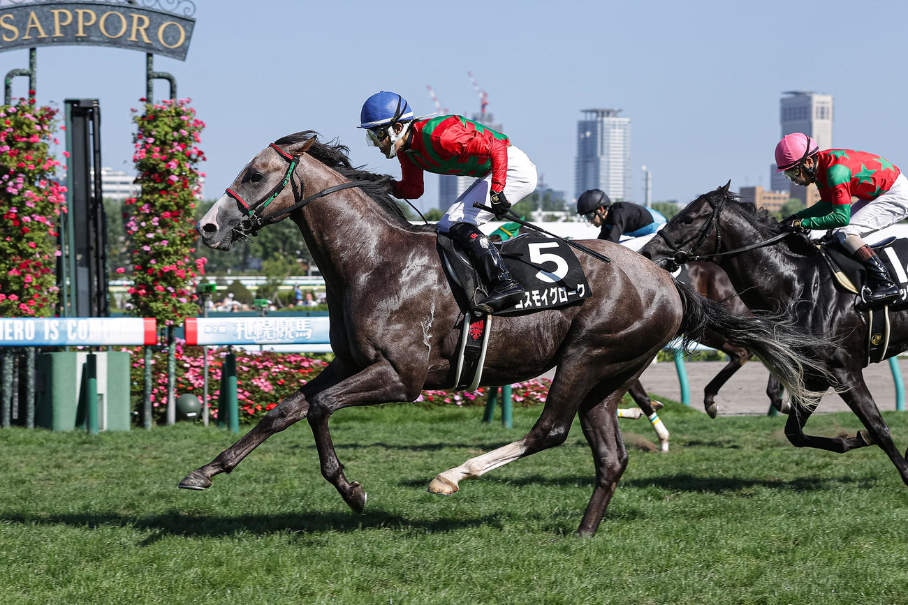 ホッカイドウ競馬所属のコスモイグロークがすずらん賞を制した（撮影・村野早祐）