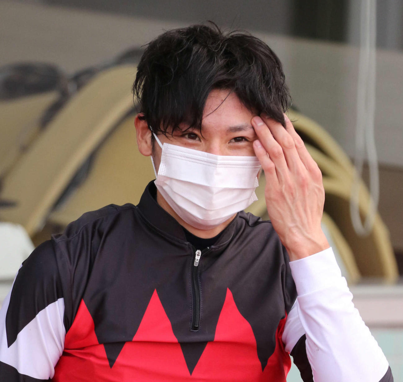 長岡禎仁騎手（2022年6月18日撮影）
