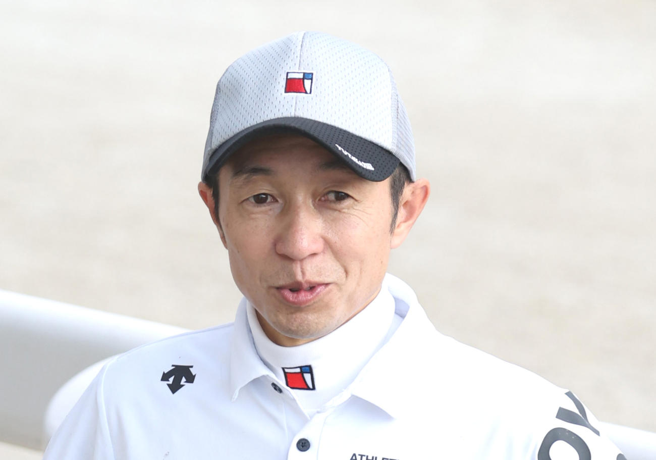 武豊騎手（2022年8月24日撮影）