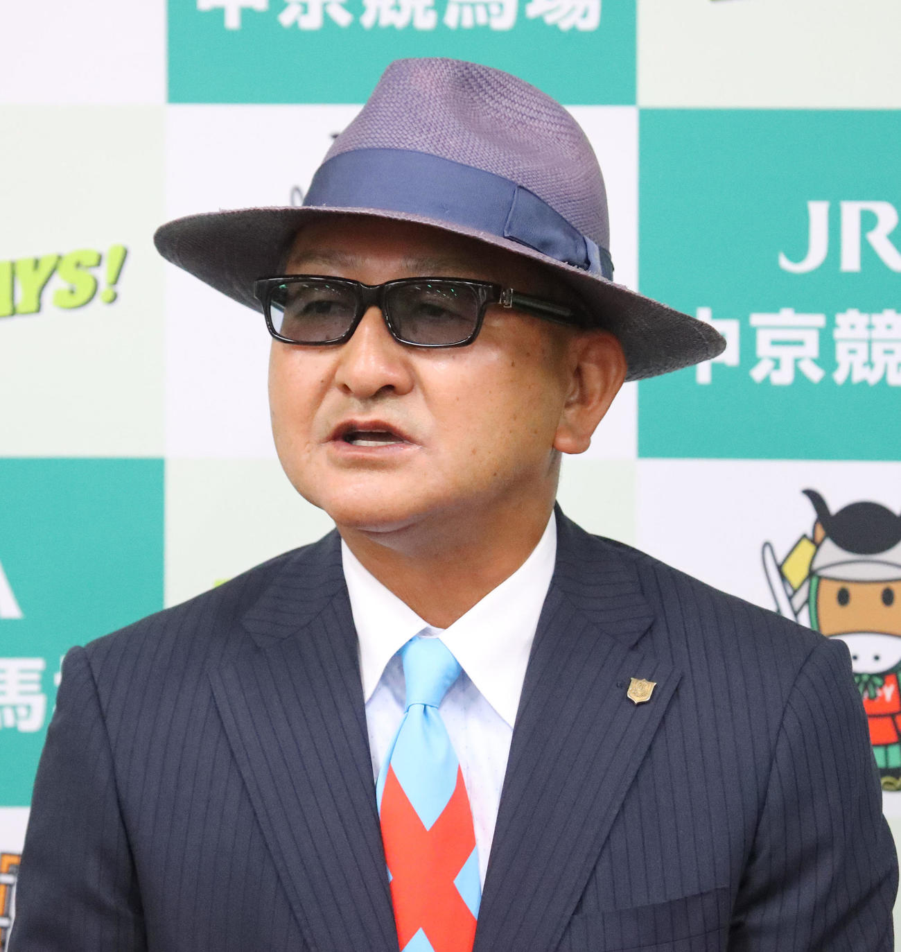 矢作芳人調教師（2020年9月27日撮影）