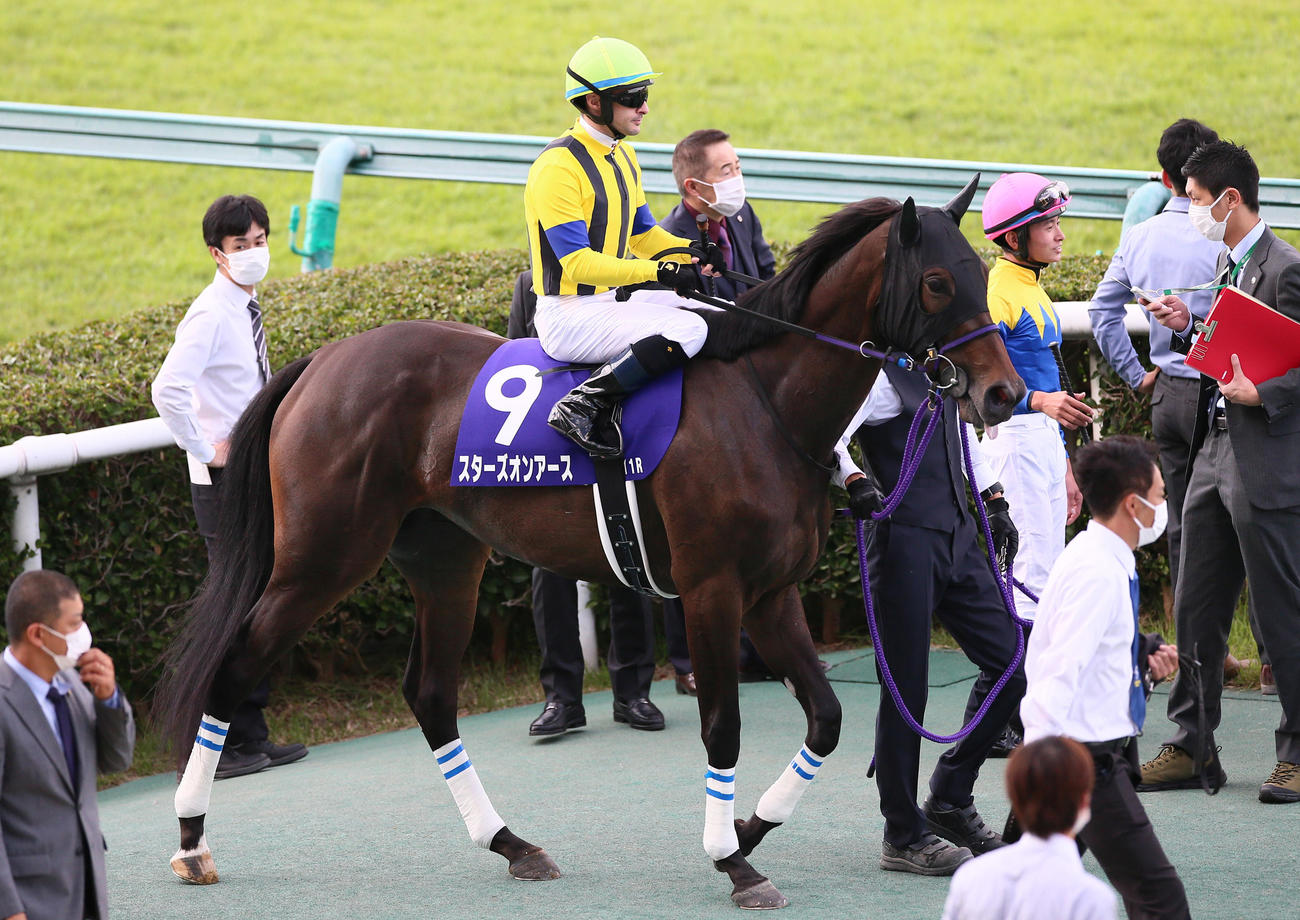 16日、秋華賞3着に敗れたスターズオンアース
