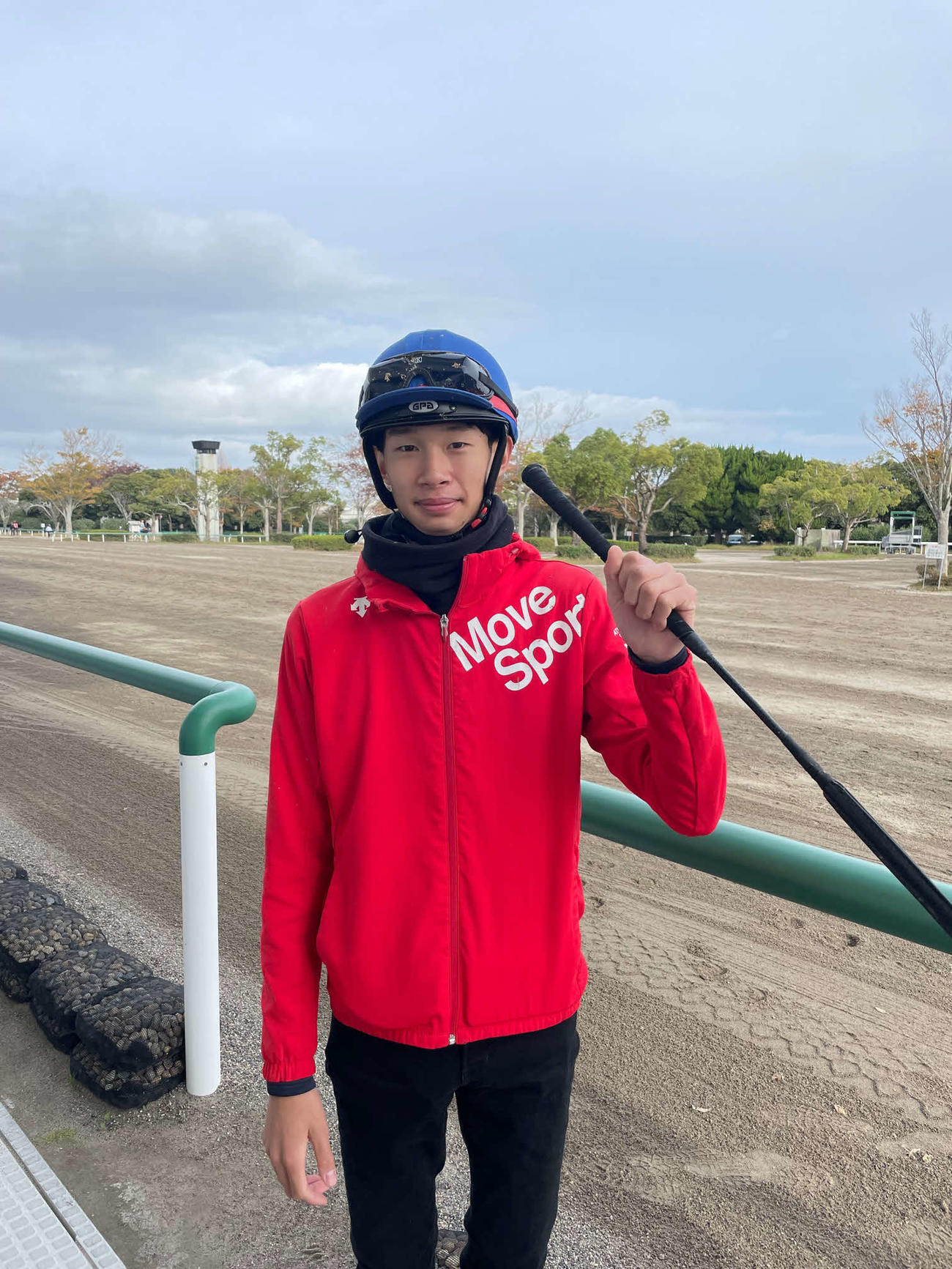 今週から美浦に2週間滞在する松本大輝騎手