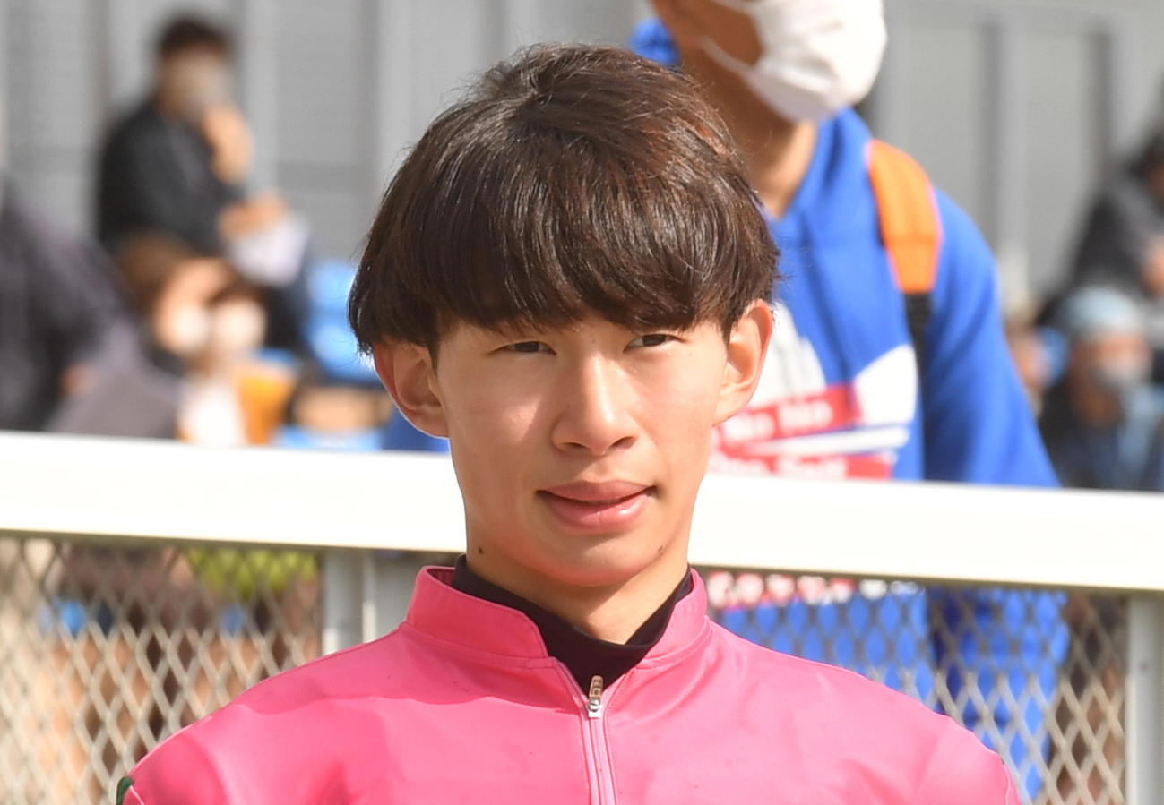 松本大輝騎手（2022年10月撮影）