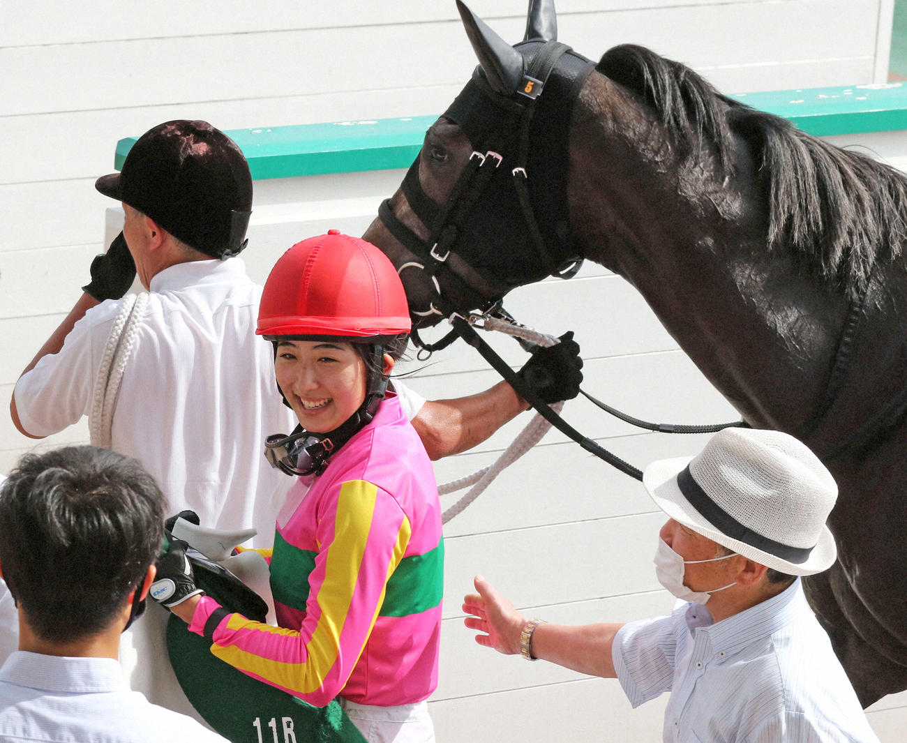 7月2日、テイエムスパーダでCBC賞を制した今村聖奈騎手