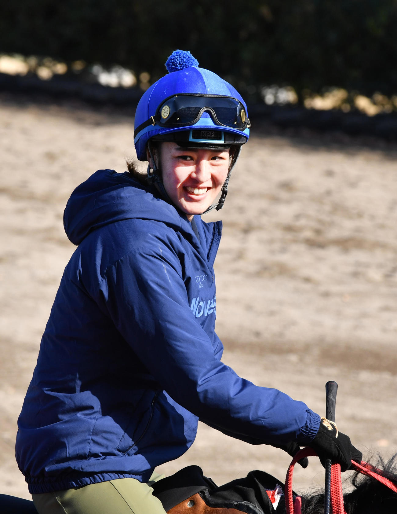 藤田菜七子騎手（2022年11月9日撮影）