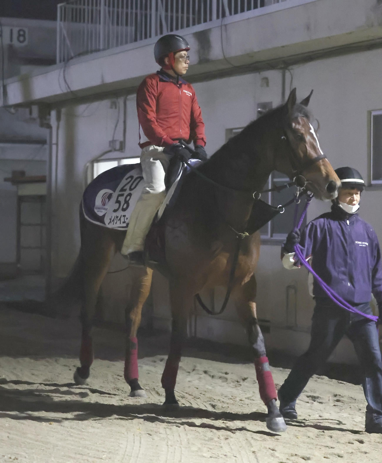 J・マクドナルド騎手が香港スプリントで騎乗するメイケイエール