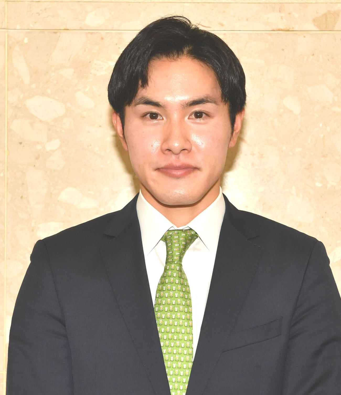 上原佑紀調教師（2021年12月9日撮影）