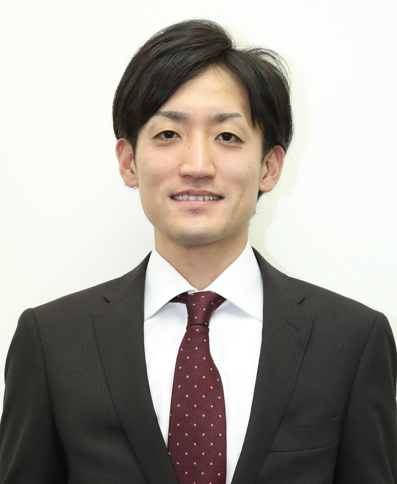 西園翔太調教師（2021年12月9日撮影）