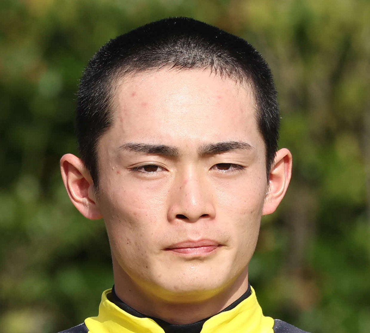永野猛蔵騎手（2022年12月11日撮影）