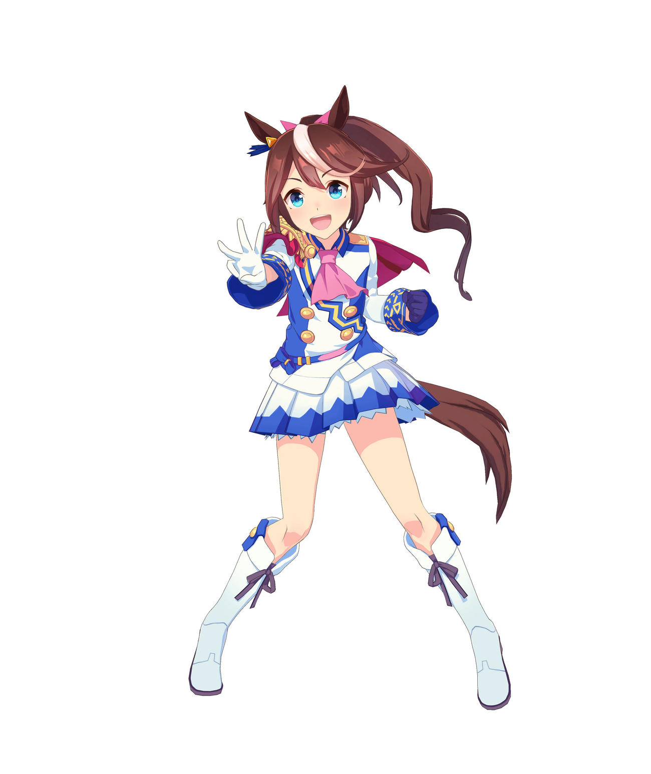 「ウマ娘」の人気キャラクター、トウカイテイオー（C）Cygames，Inc.