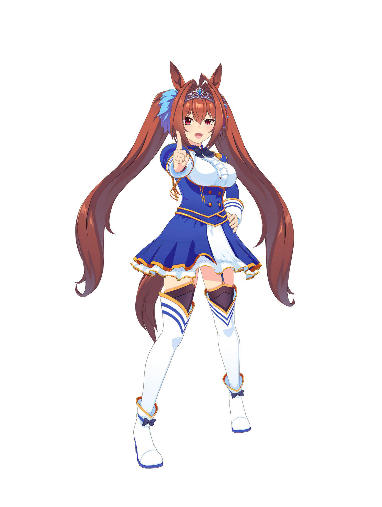「ウマ娘」の人気キャラクター、ダイワスカーレット（C）Cygames，Inc.