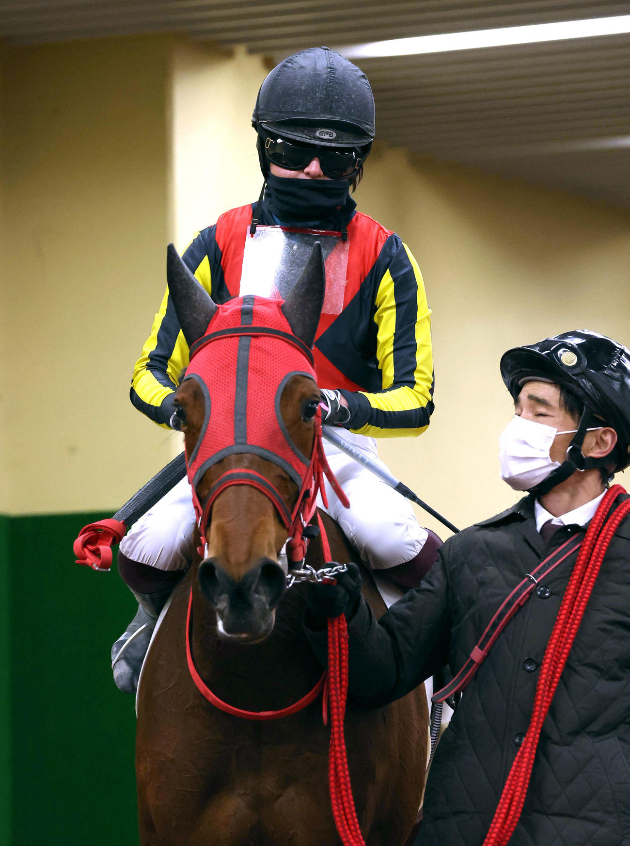 中京4R、今村騎手を背に3歳1勝クラスを制したエレガントムーン（撮影・白石智彦）