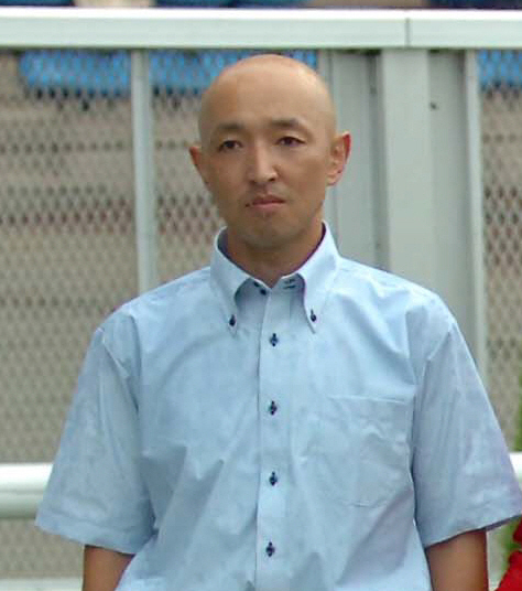 武市康男調教師（10年8月14日撮影）