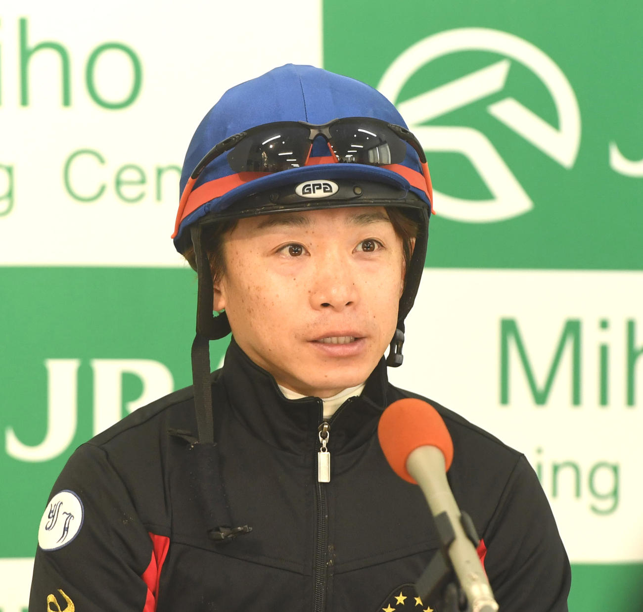 池添謙一騎手（2022年撮影）