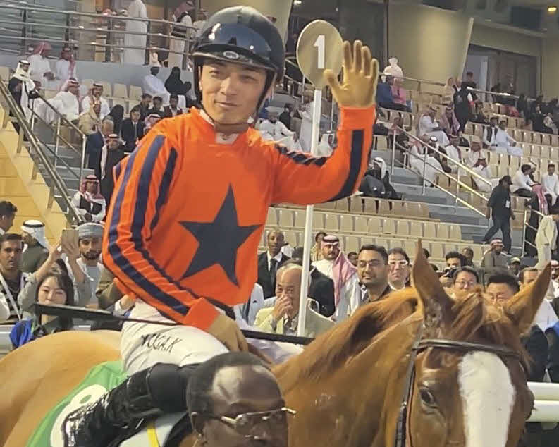 インターナショナルジョッキーズチャレンジ第4戦で勝利した川田騎手