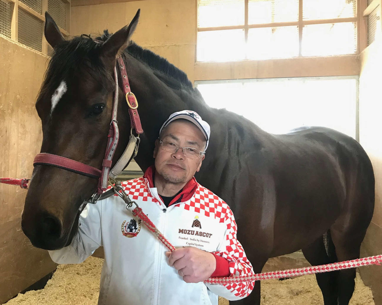 池田康宏厩務員（2019年4月9日撮影）