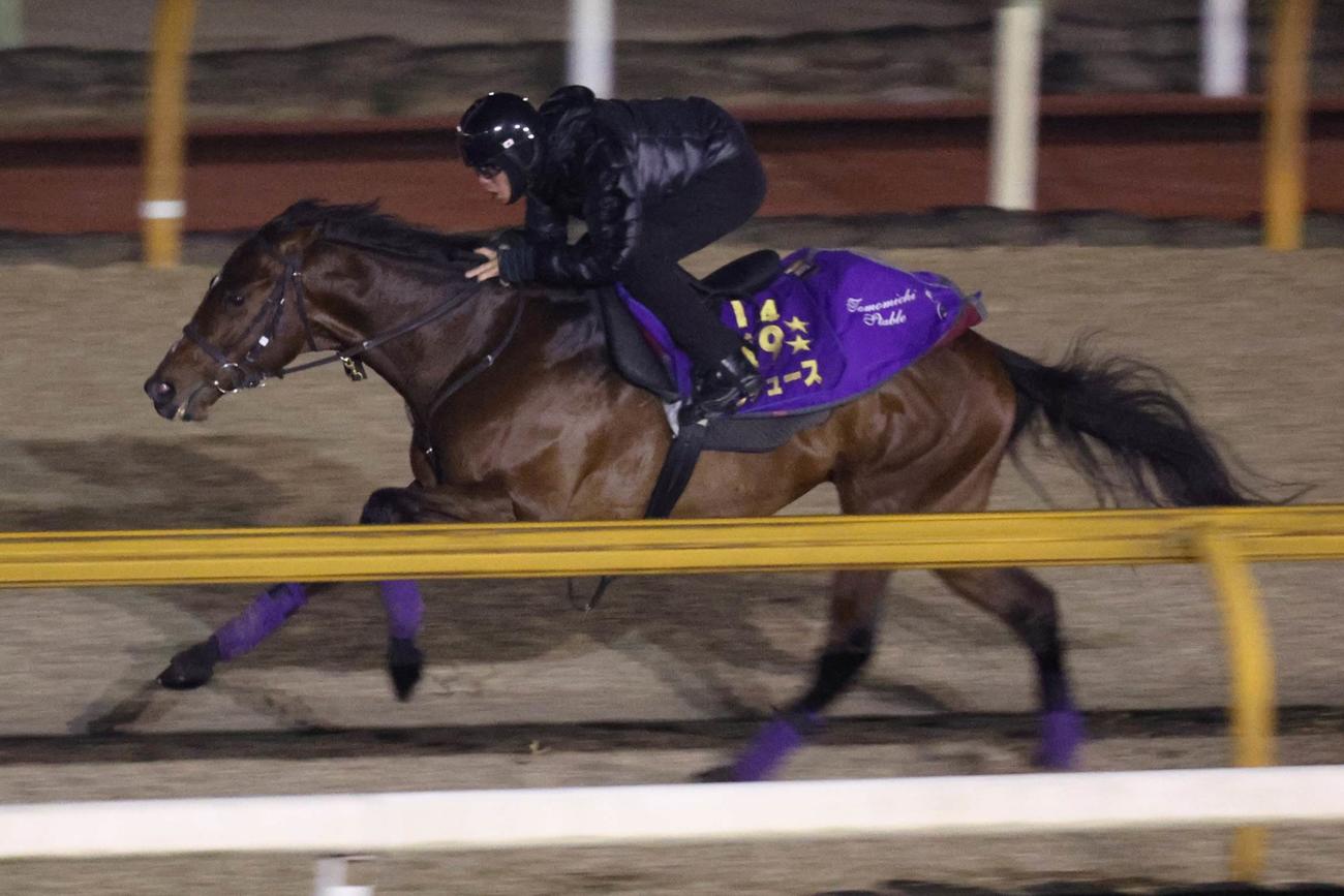 ラスト1ハロン10秒９をマークしたドウデュース