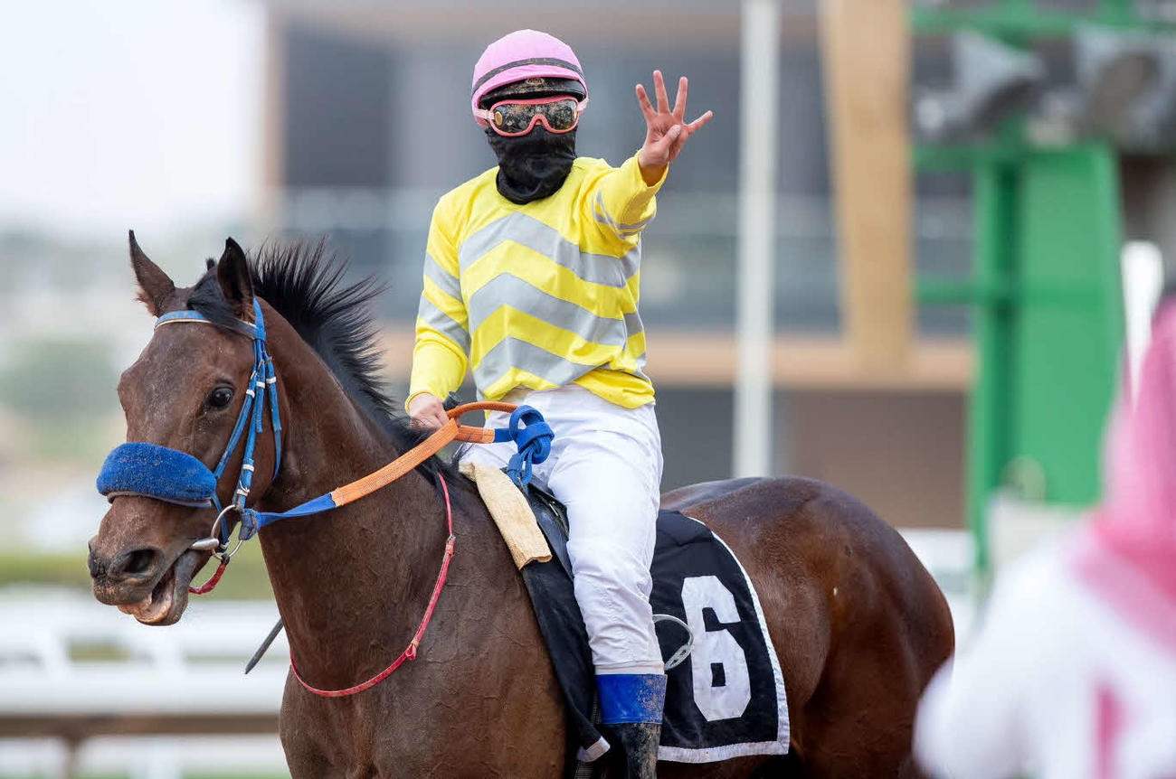 アマル・ビン・ファイサル騎手（C）Jockey Club Saudi Arabia