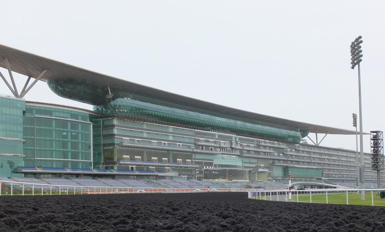 メイダン競馬場（2012年3月27日撮影）