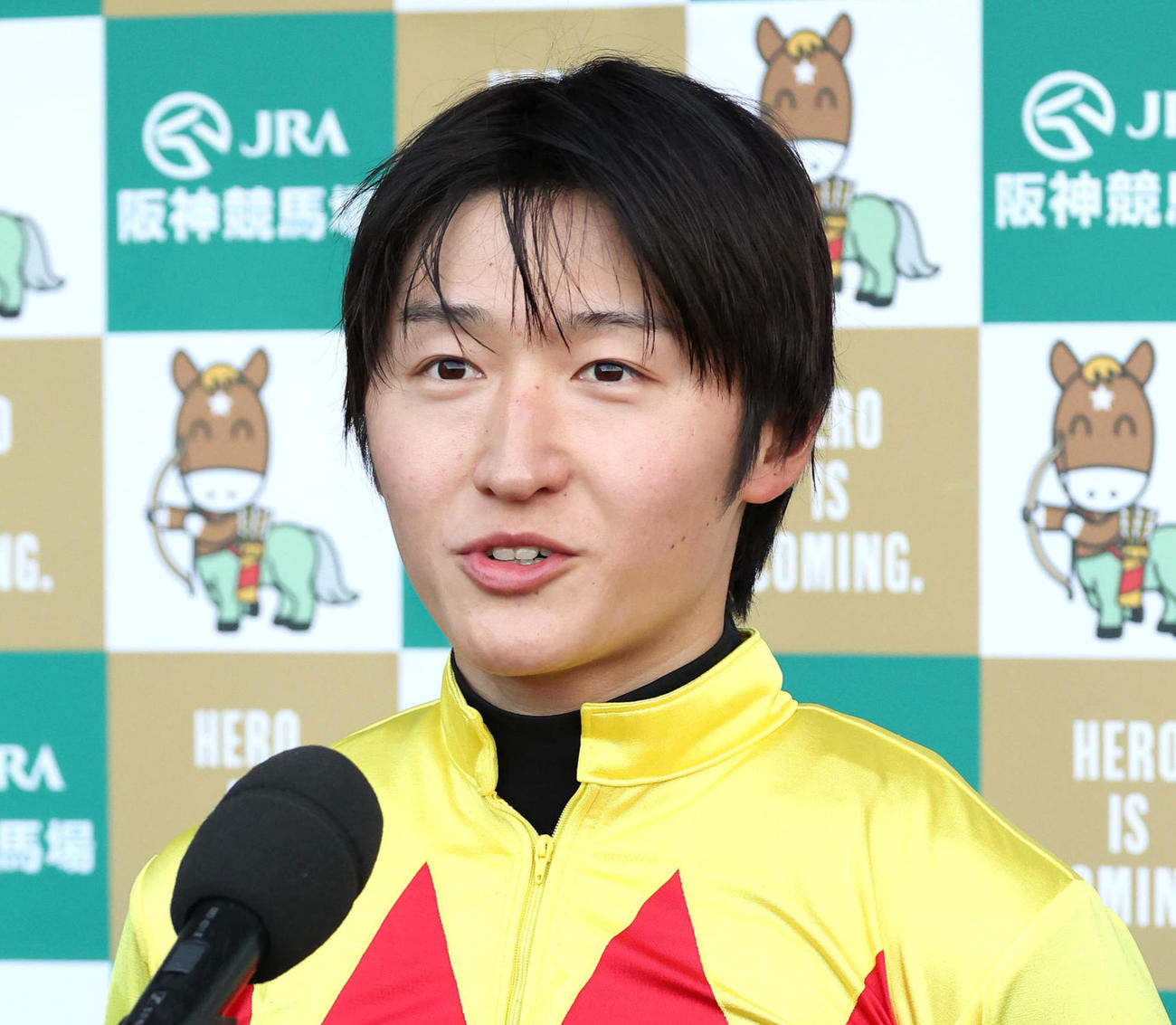 鮫島克駿騎手（2022年11月27日撮影）