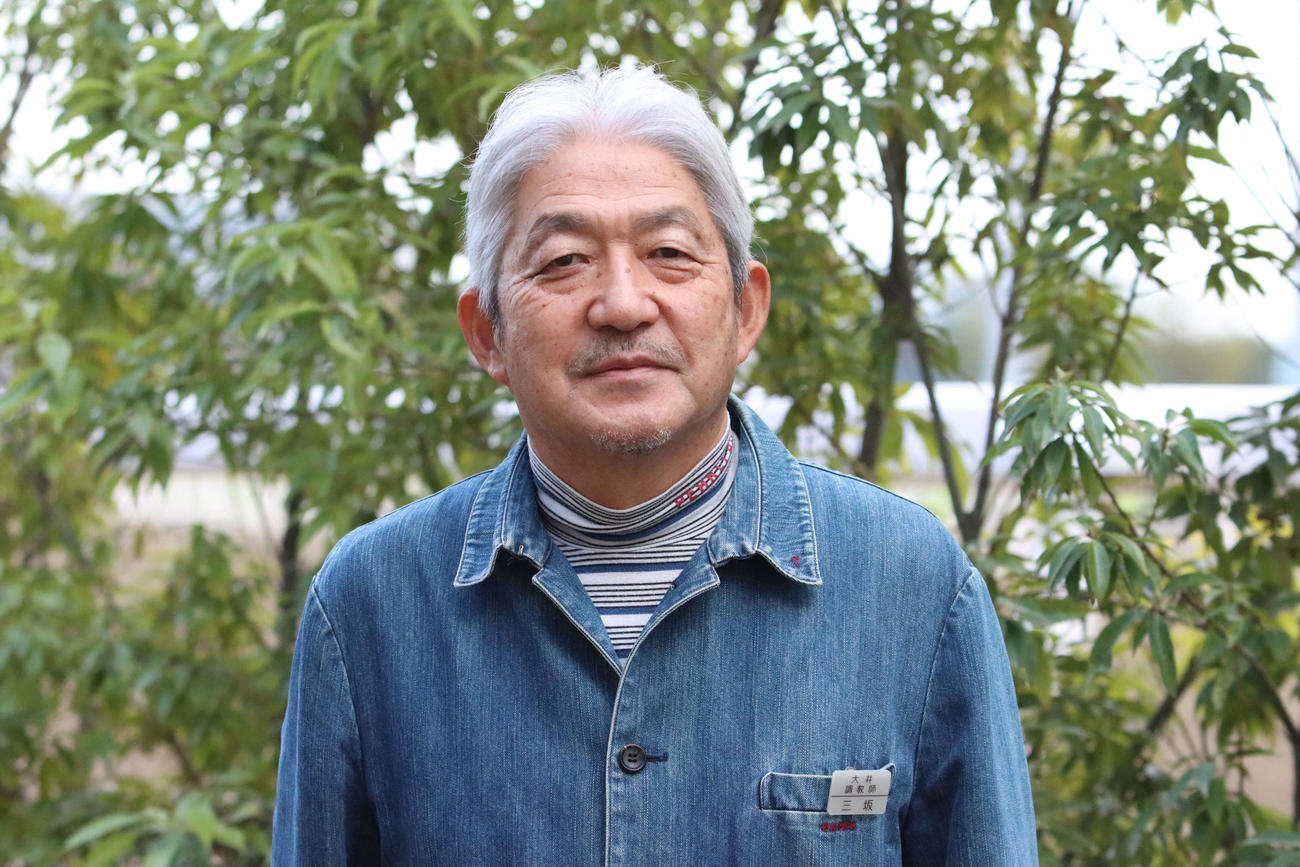 大井の三坂盛雄調教師（2023年3月29日撮影）