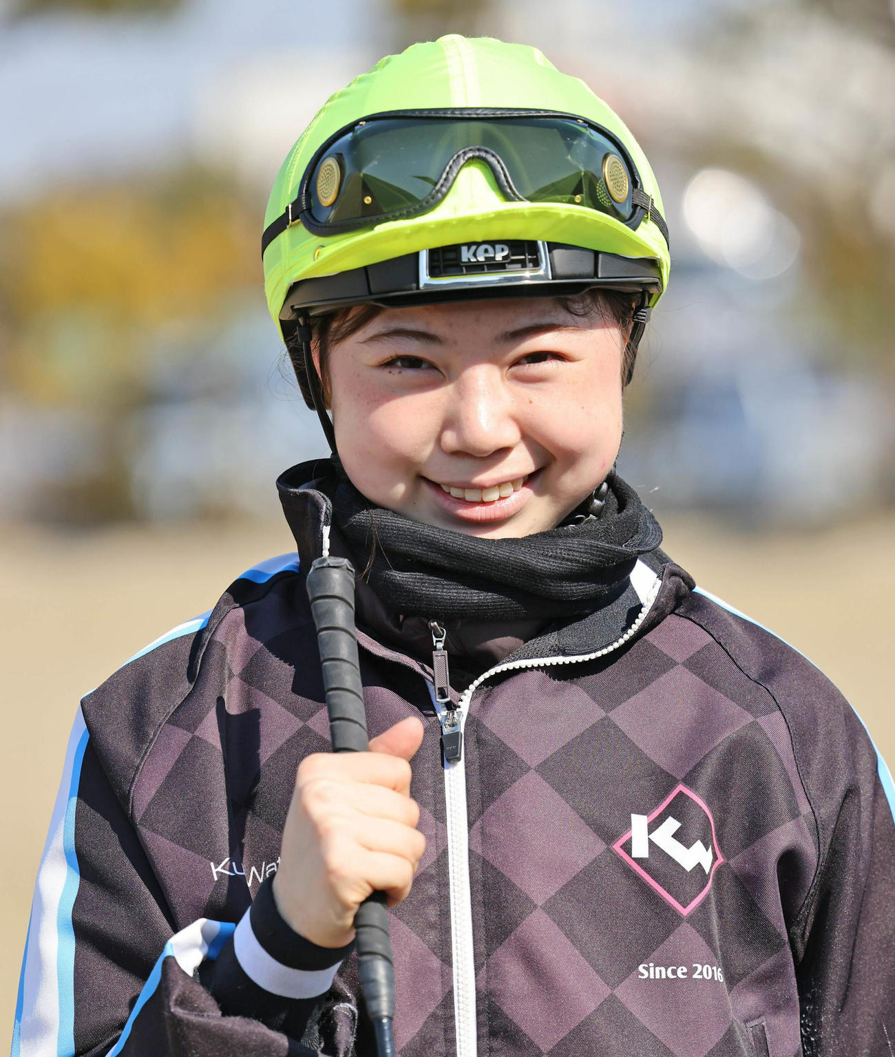 河原田菜々騎手（2023年3月1日撮影）