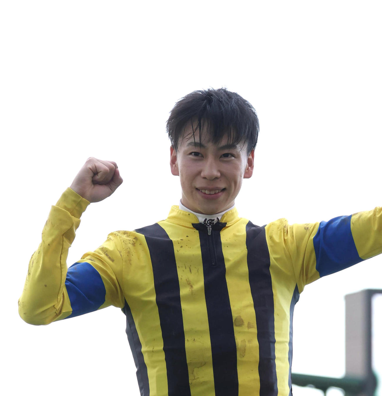 横山武史騎手（2023年4月16日撮影）