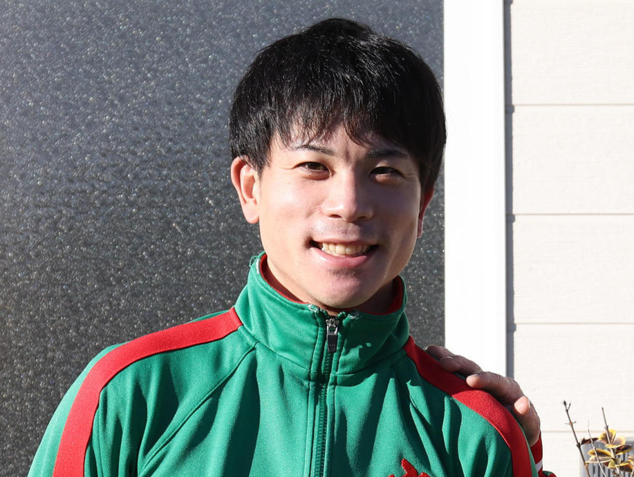 国分恭介騎手（2月22日撮影）