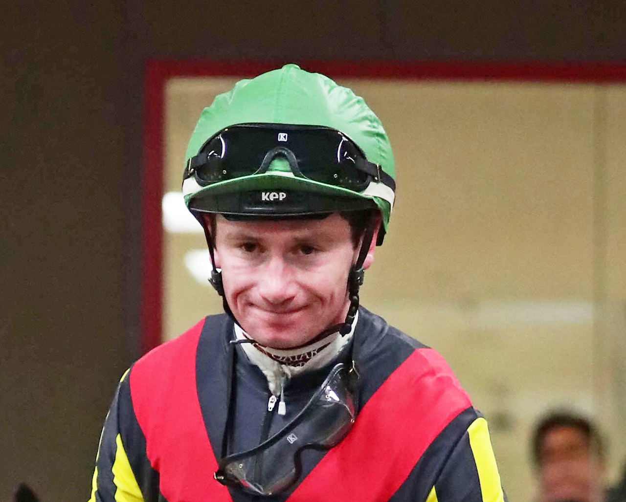 オイシン・マーフィー騎手（2020年2月撮影）