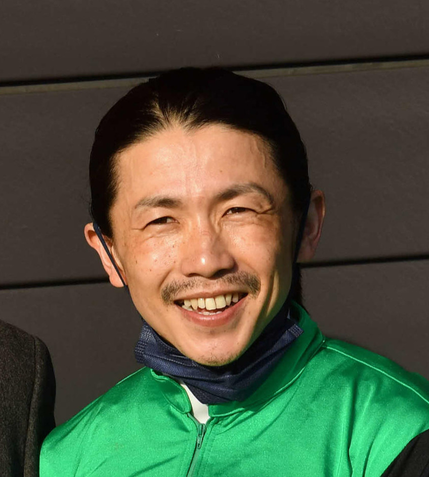 松岡正海騎手（2022年3月12日撮影）