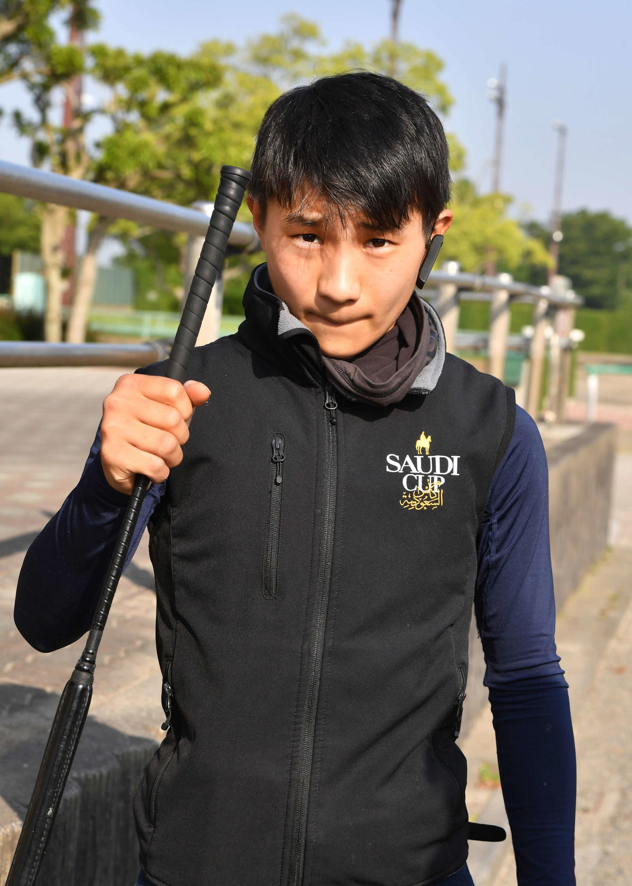 新潟競馬リーディングを目指す佐々木大輔騎手（撮影・柴田隆二）
