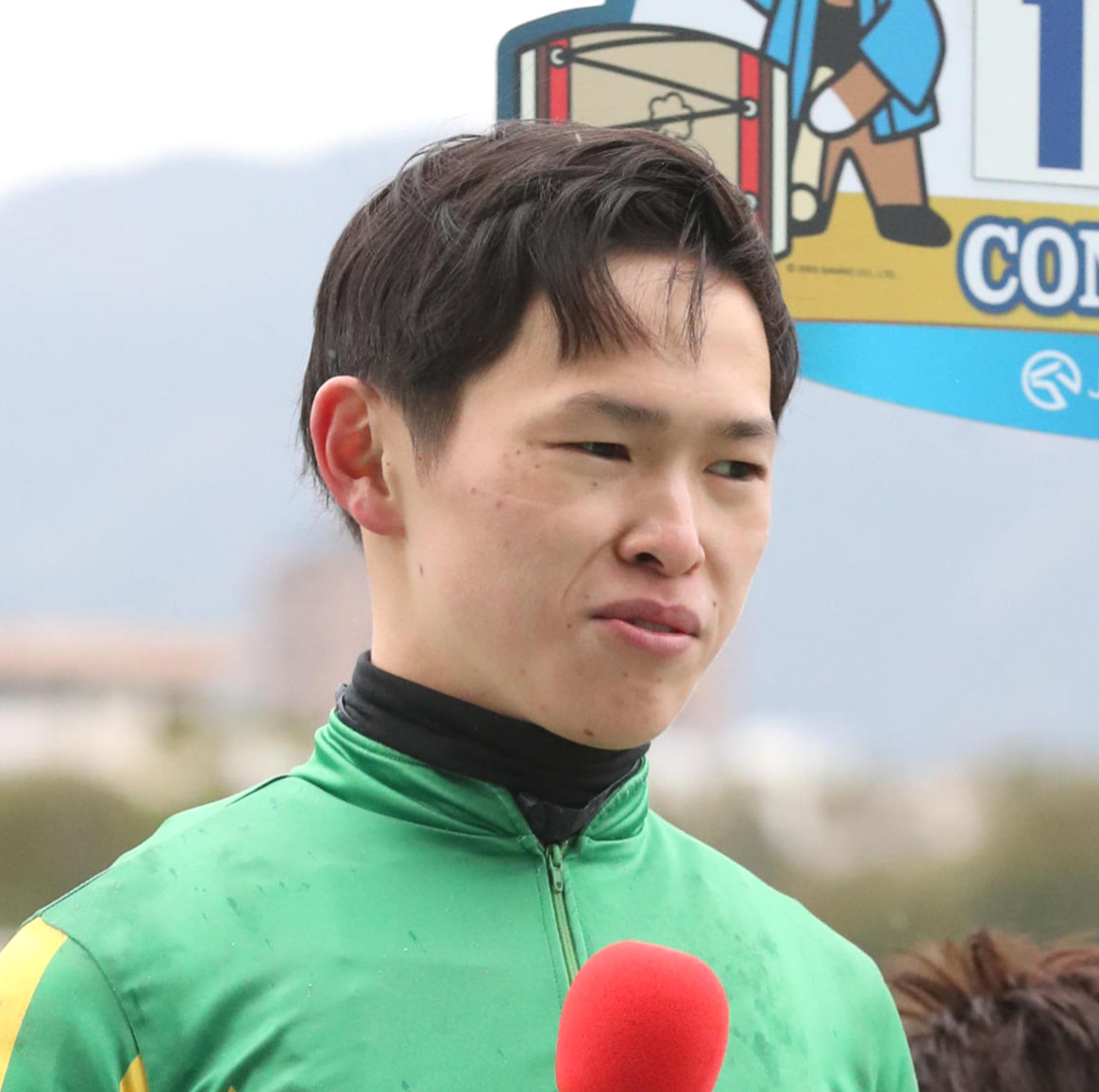 亀田温心騎手（2023年1月撮影）