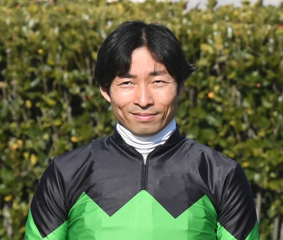 大野拓弥騎手（2023年1月撮影）
