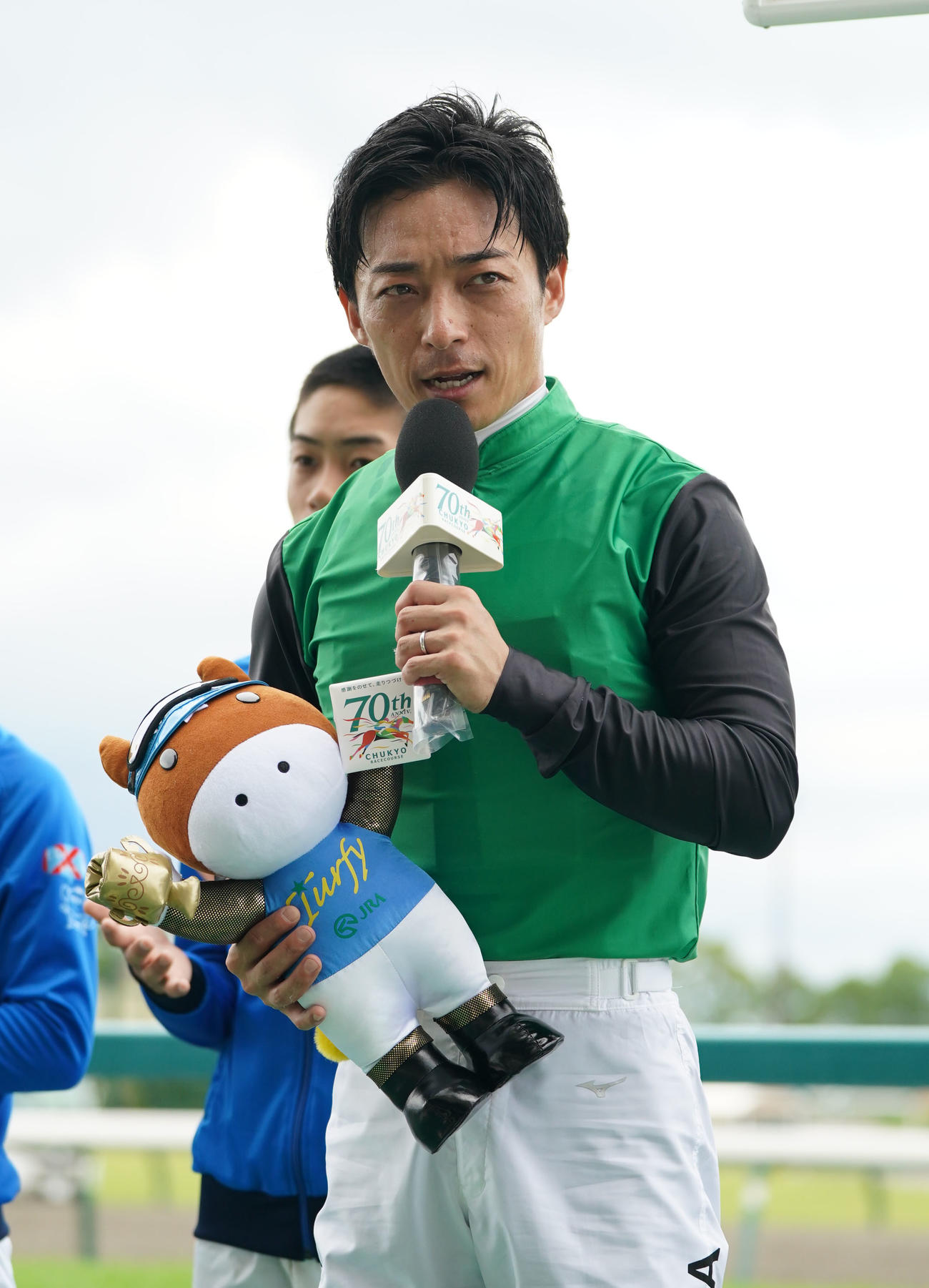 中京5RでJRA通算1900勝を達成した川田騎手（撮影・森本幸一）