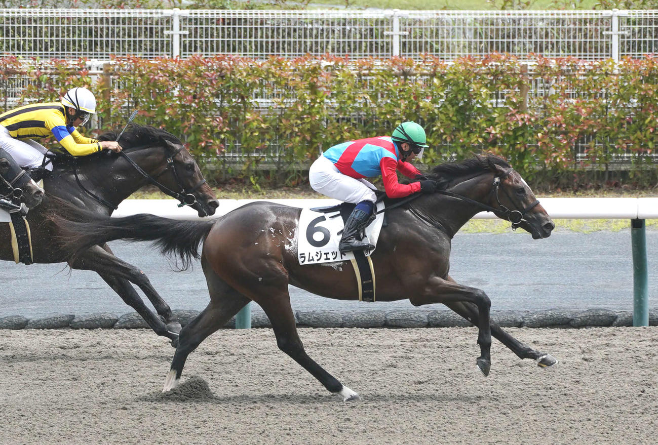 中京6Rメイクデビュー中京を制したラムジェット