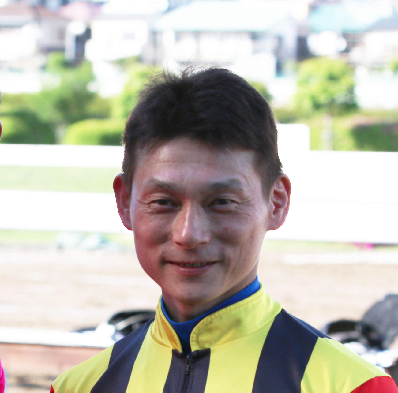倉兼育康騎手（18年4月撮影）
