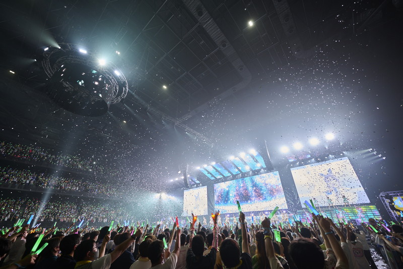 「ウマ娘　プリティーダービー　5th EVENT ARENA TOUR GO BEYOND－WISH－」DAY2（c）Cygames, Inc.（横浜・ぴあアリーナMM、2023年7月16日）