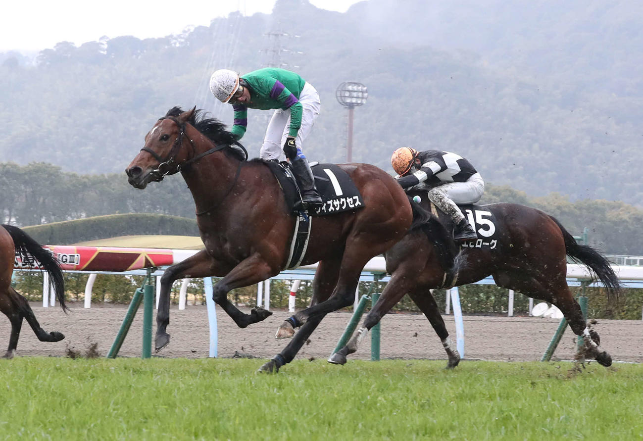 22年大濠特別　1着のヴィズサクセス