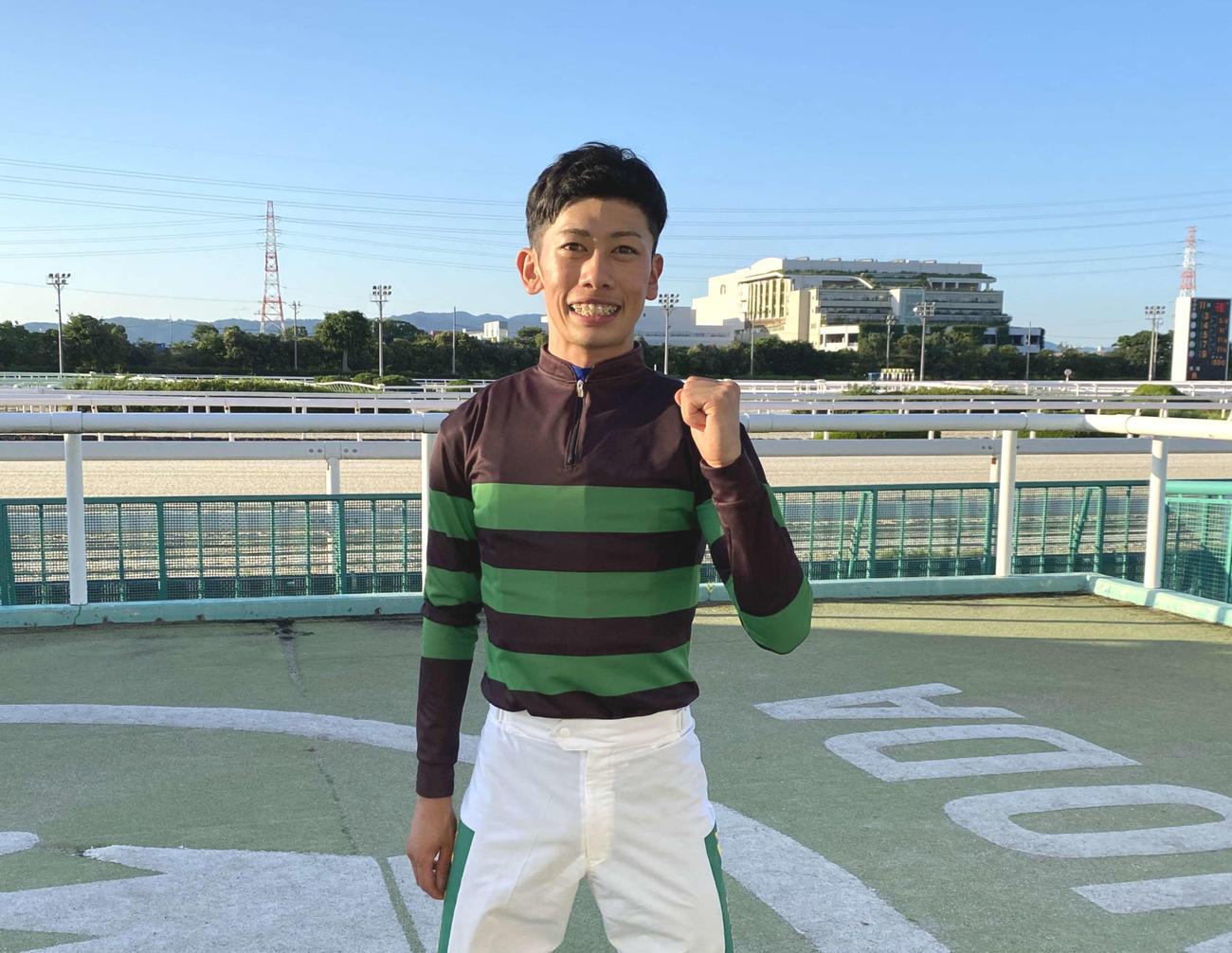 第1子となる長男が誕生した日に園田のメインレースを勝利した長谷部駿弥騎手