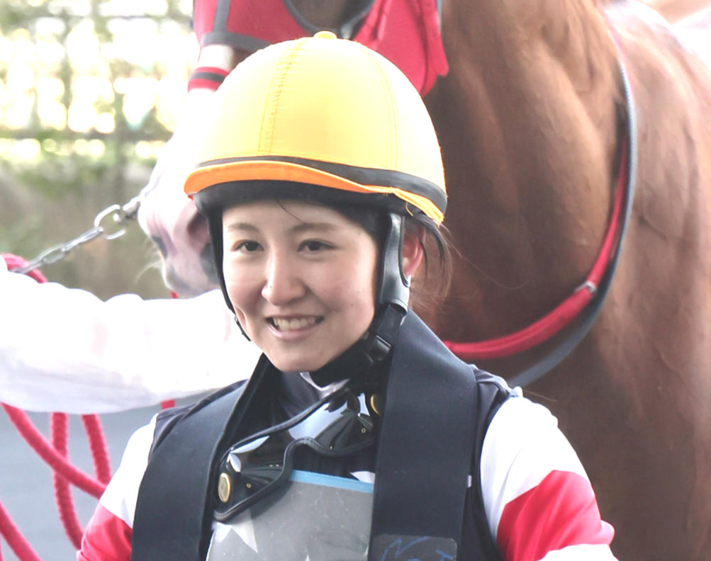 古川奈穂騎手（2023年4月撮影）