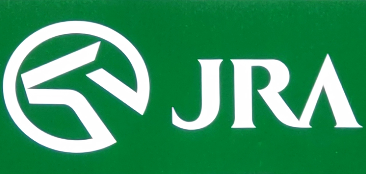 JRAのロゴ（2023年5月撮影）