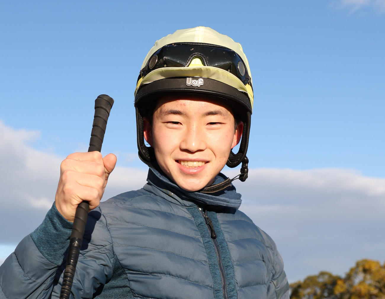 角田大河騎手（22年12月15日撮影）