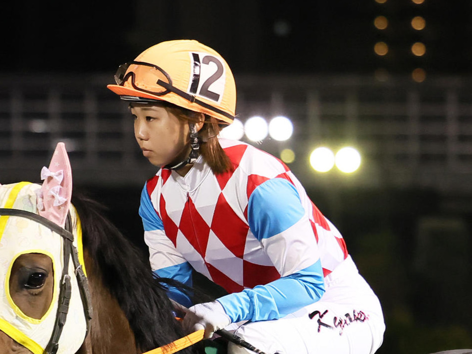 笠松競馬の深沢杏花騎手（2022年撮影）